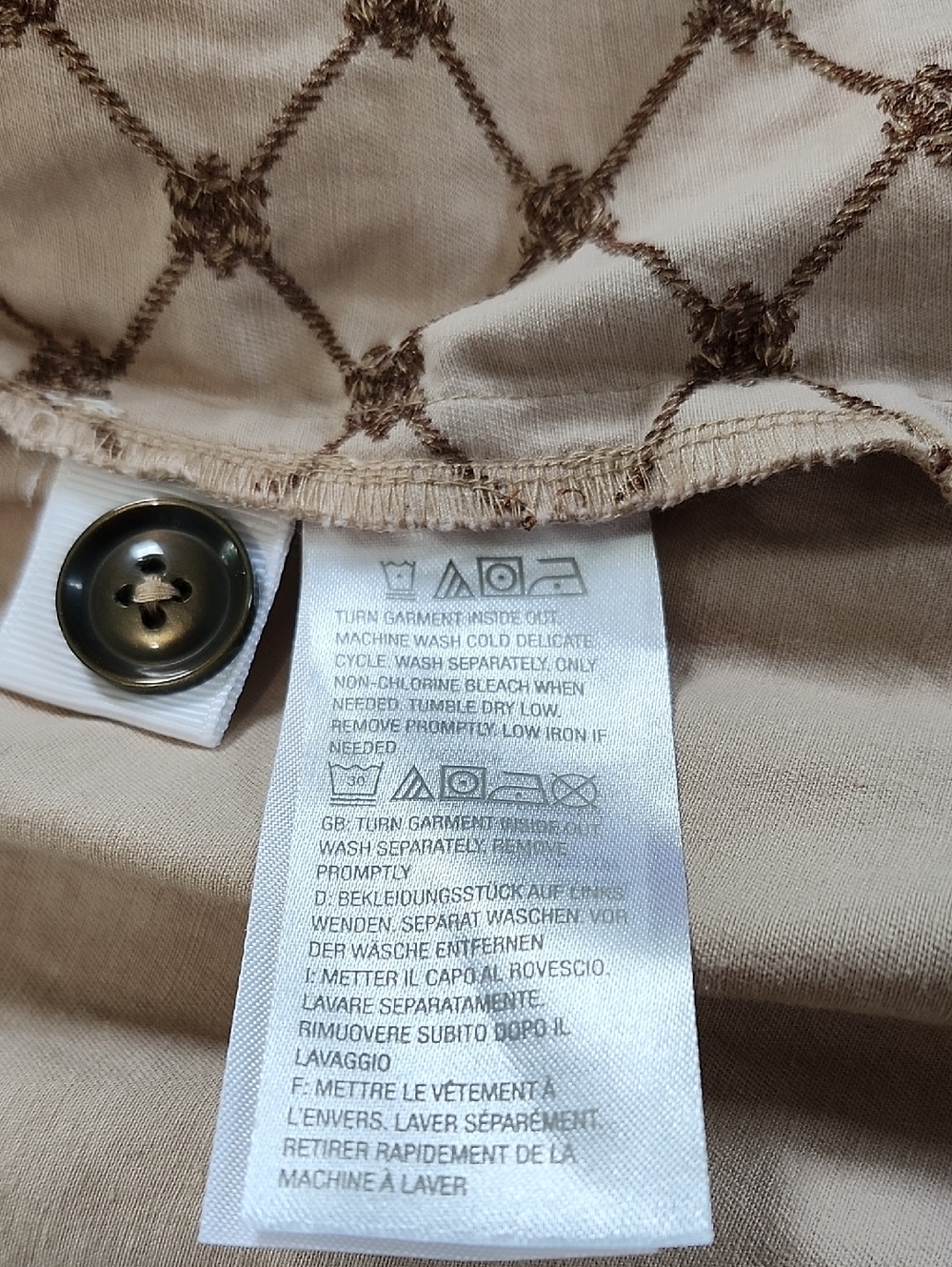 LOGO Lavish By Lori Goldstein Embroidered Boyfriend Jacket 2X - Picture 9 of 13